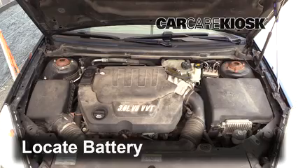 2009 Saturn Aura XR 3.6L V6 Battery Replace